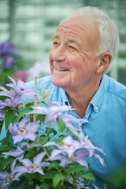 Raymond Evison photographed in Guernsey by John de Garis